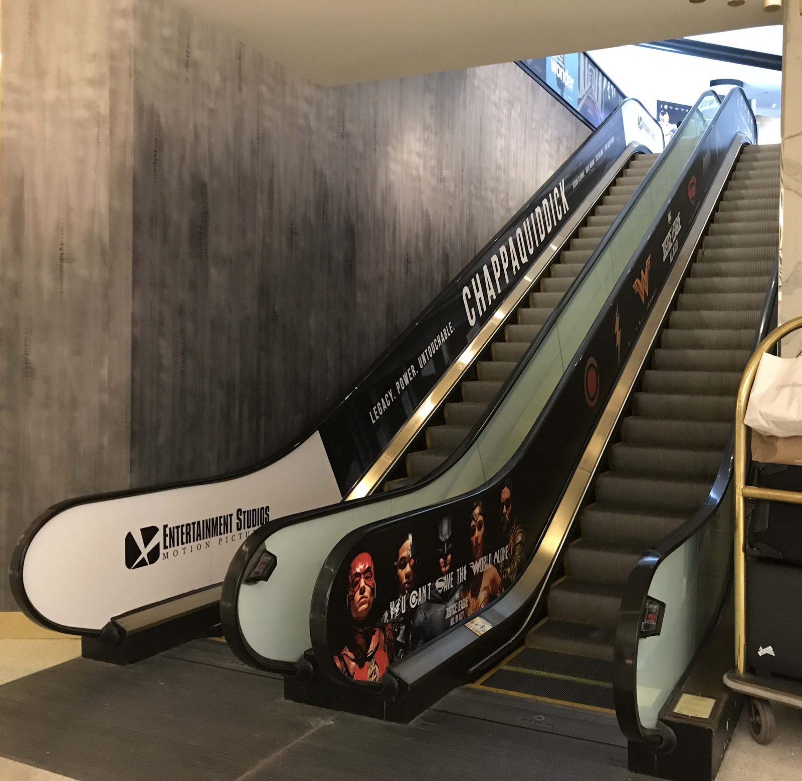 Escalator Wraps — Hotel Convention Displays