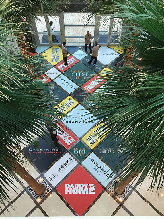 Studio Floor Wrap — Convention Lobby