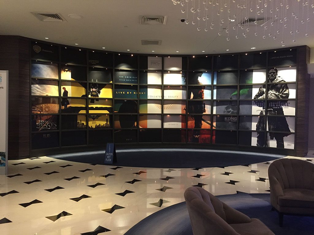 Warner Bros — Convention Poster Wall