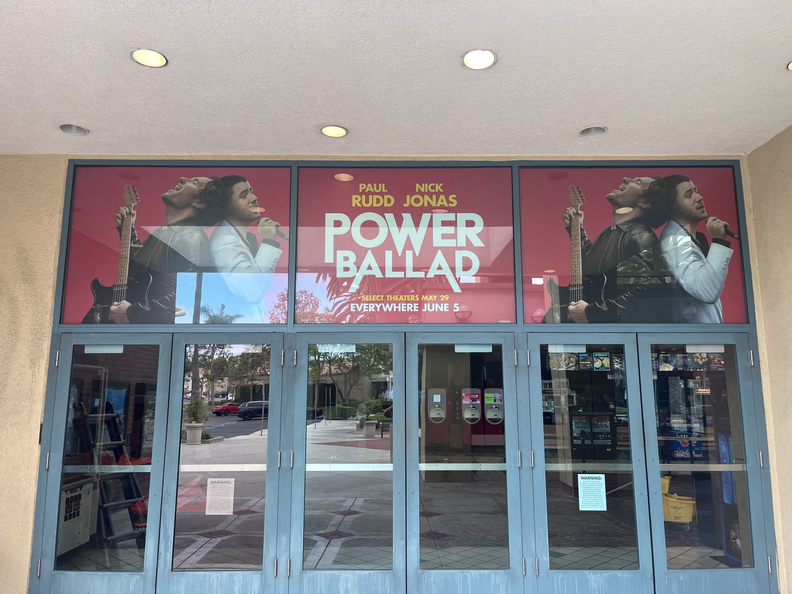 Power Ballad — AMC Rolling Hills Entrance Graphics