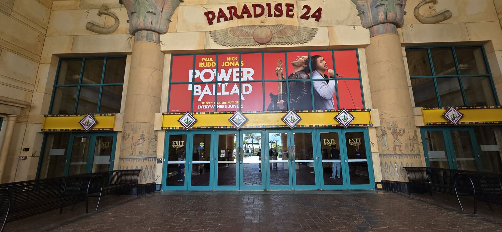Power Ballad — Cinemark Paradise 24 Window Graphics