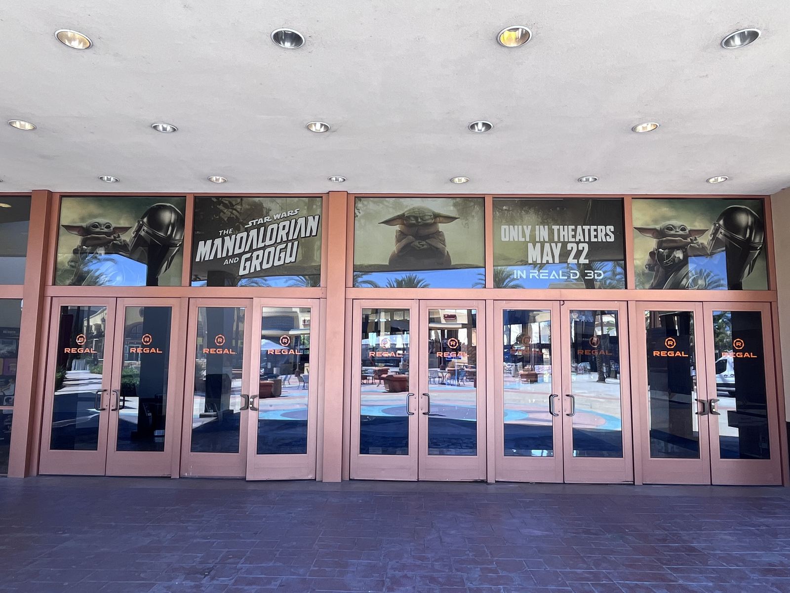 The Mandalorian and Grogu — Regal West Covina Window Graphics