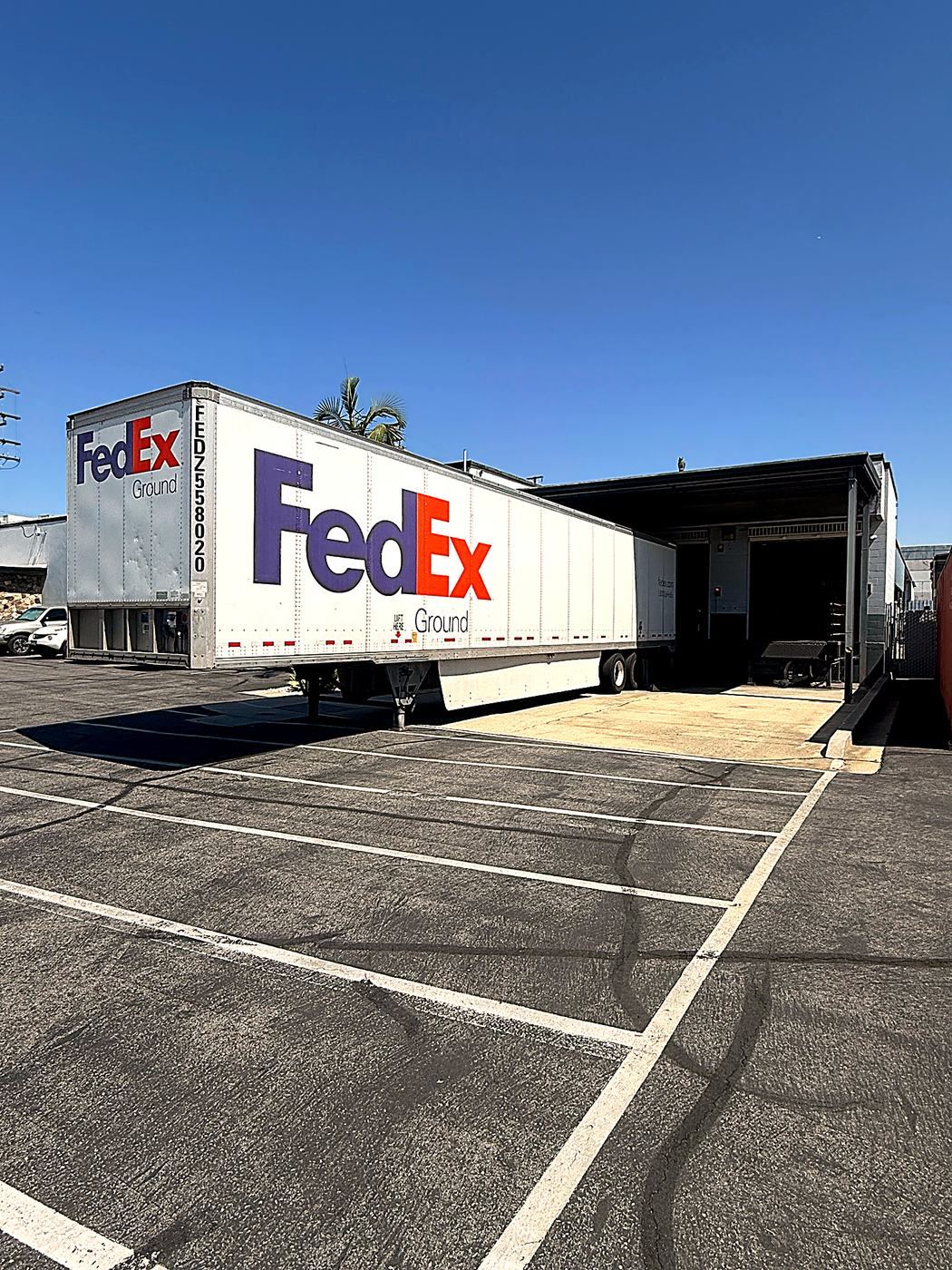 Outbound Freight — Loading at the QSM Dock