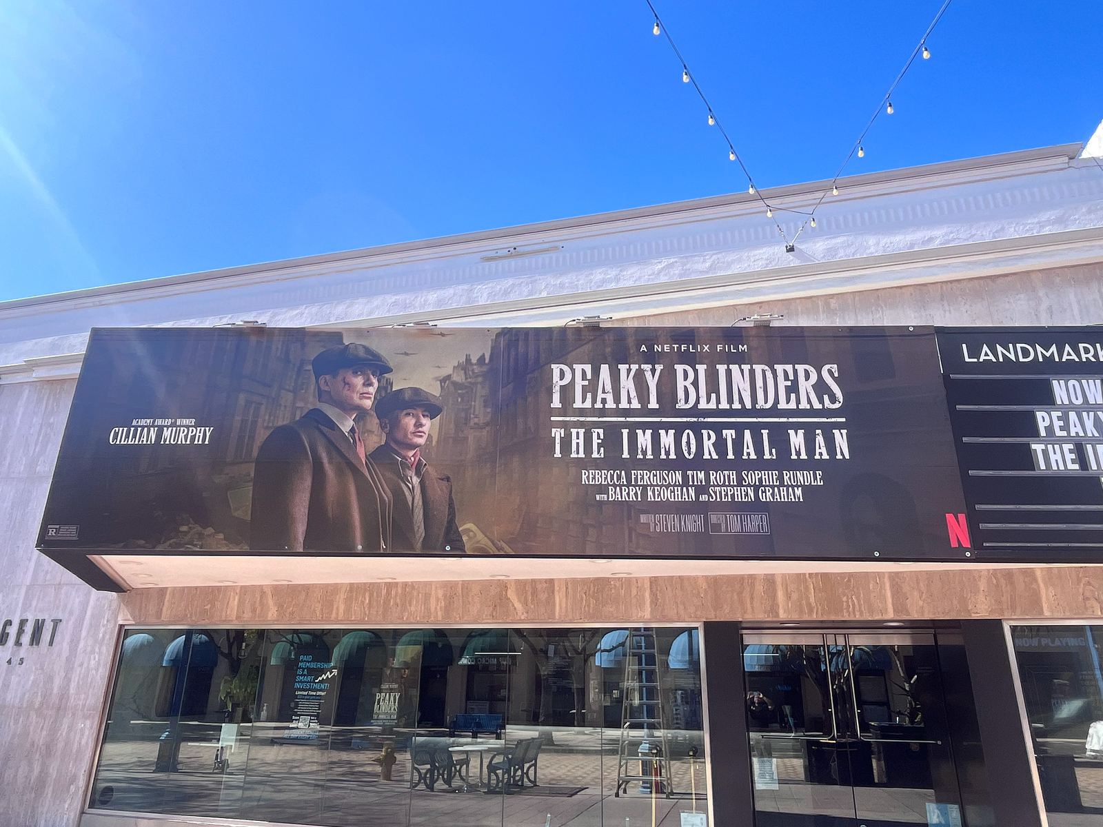 Peaky Blinders: The Immortal Man — Landmark Westwood Marquee