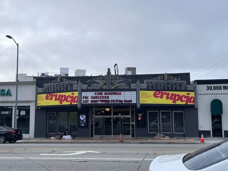 Erupcja — Nuart Theatre Marquee & Banners