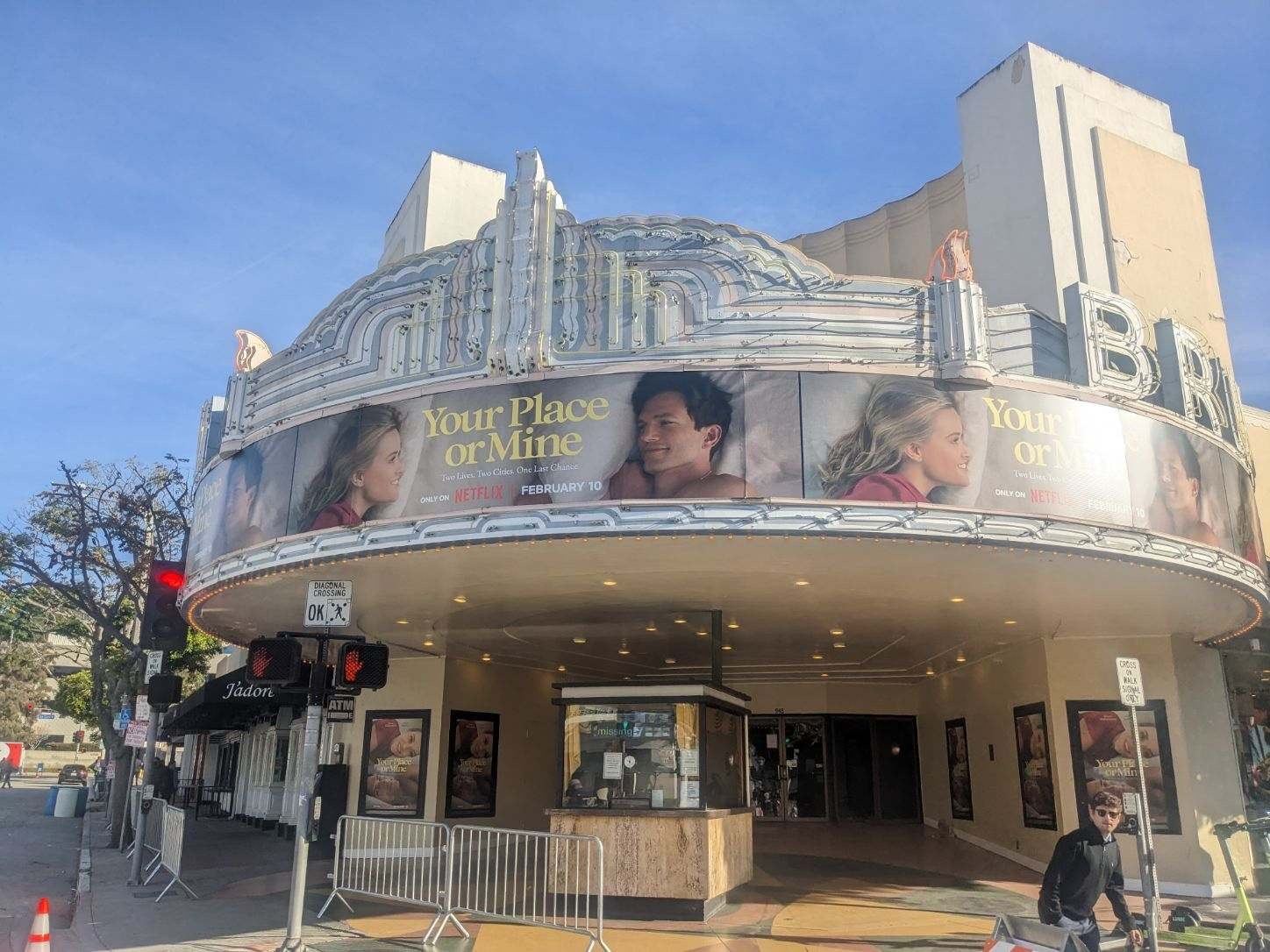 Your Place or Mine — Regency Bruin Theatre Marquee