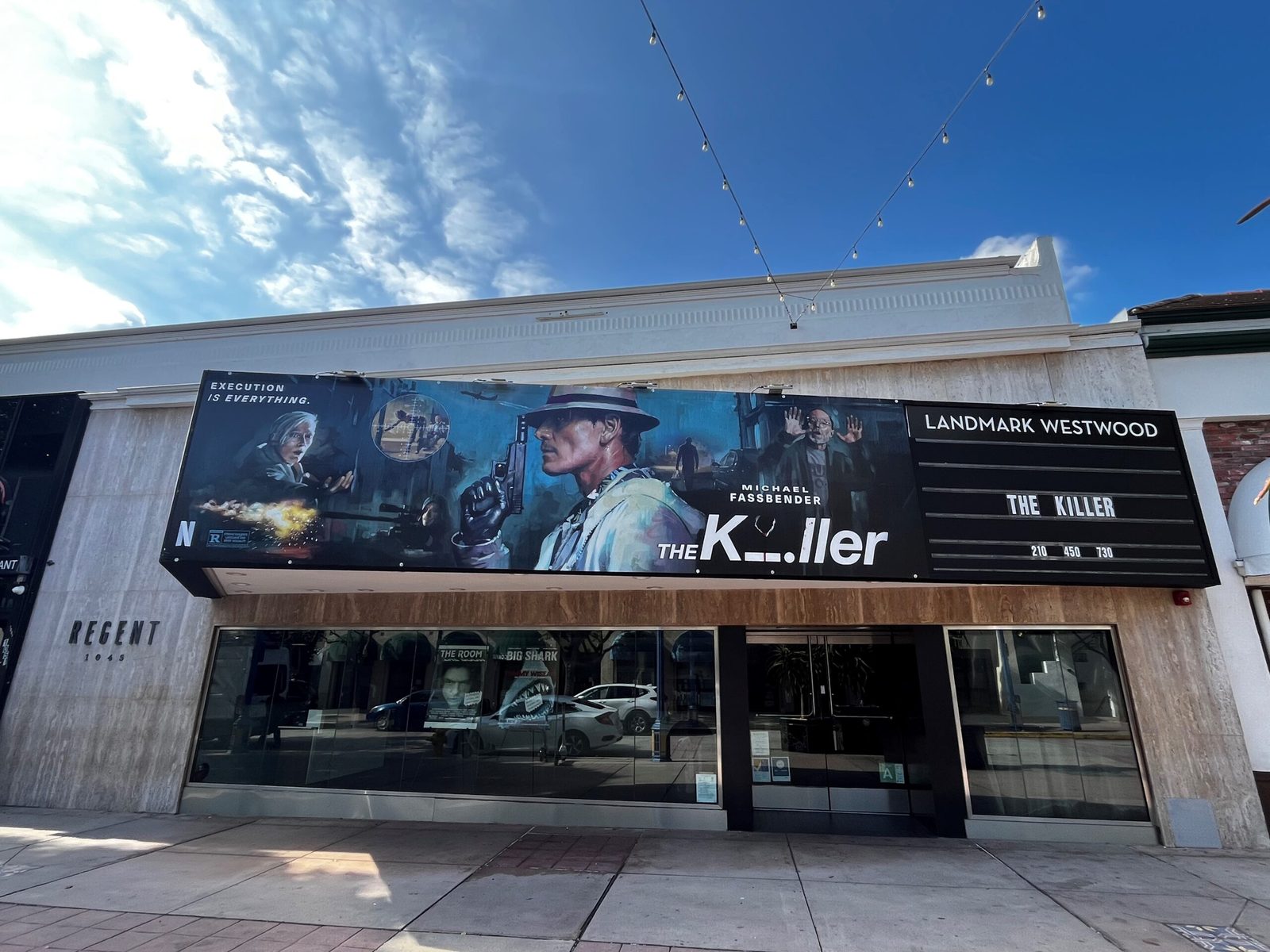 The Killer — Landmark Westwood Marquee